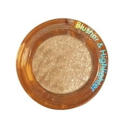 Beastres Highlighter Makeup,Contour Stick,Three Highlighter Three Of Fine Highlighter Brightening Powder Lighten Highlight,Face Makeup,Contour Palette,Makeup Palette,B